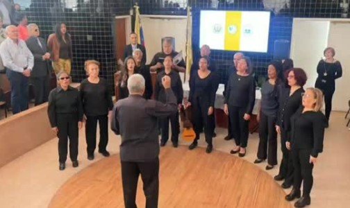 Coro de personas